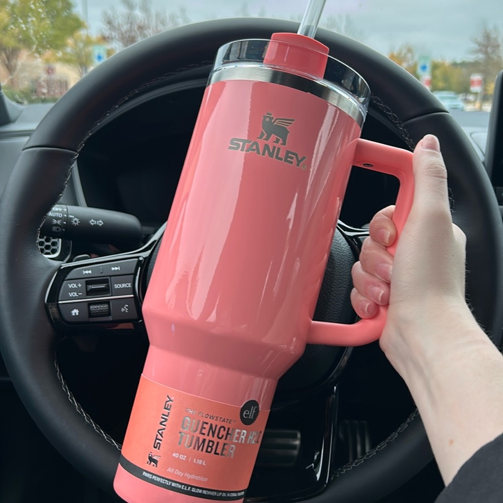 Stanley x elf Coral Fixation 40 oz ONLY NO LIP HOLDER